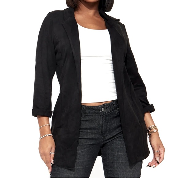 Reese Suede Blazer NEW 🏷️ - Picture 2 of 6